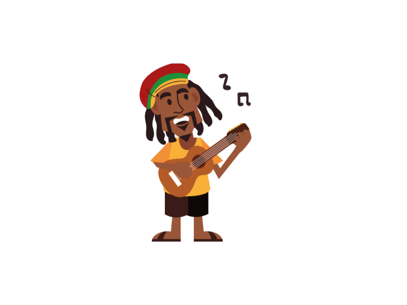 Reggae music design