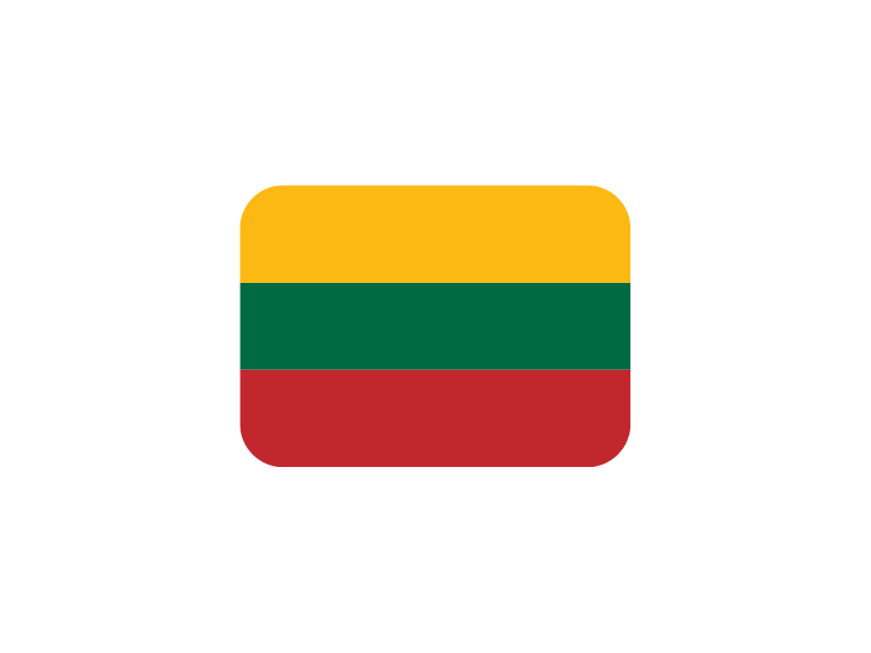 Lithuania flag image with proverbs