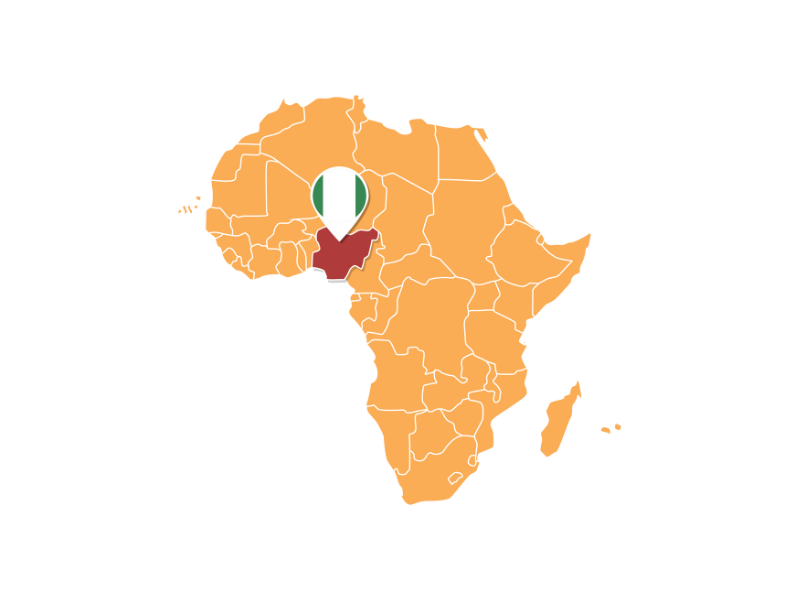 Map of Nigeria
