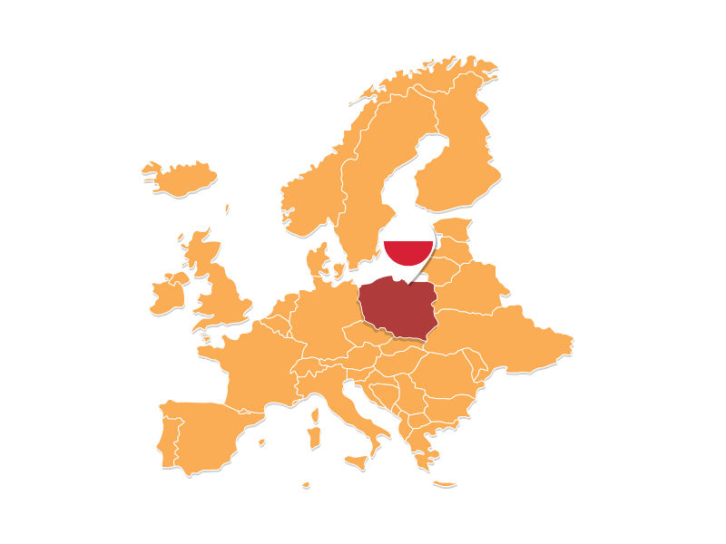 Poland map