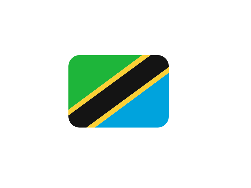 Tanzania flag image with proverbs