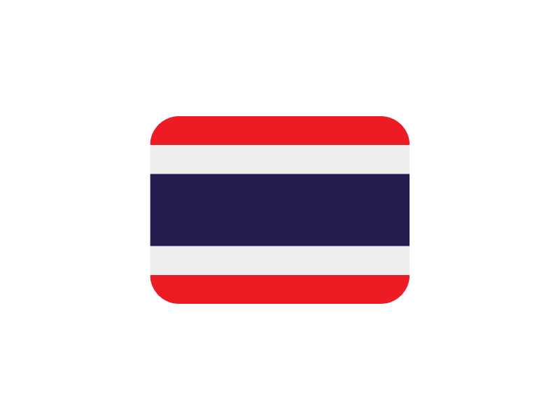Thai flag image with proverbs