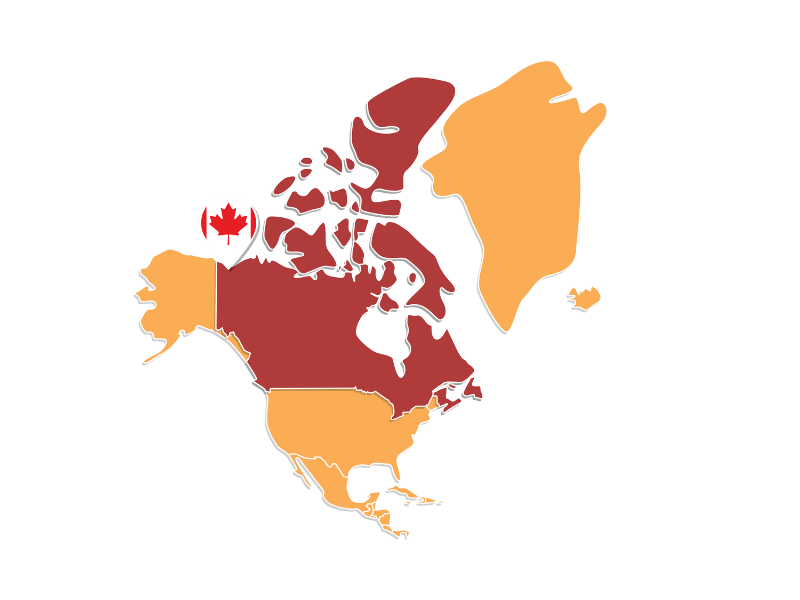 Map of Canada