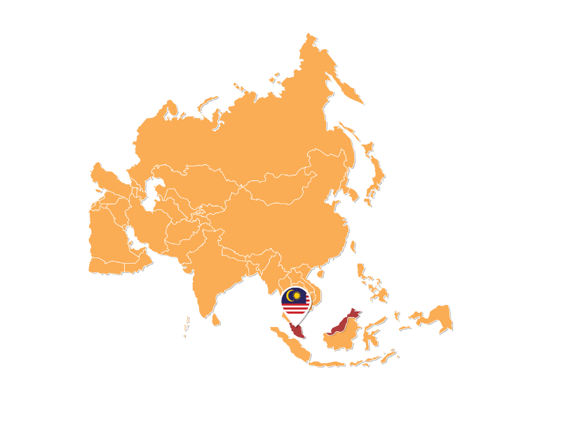 Map of Malaysia