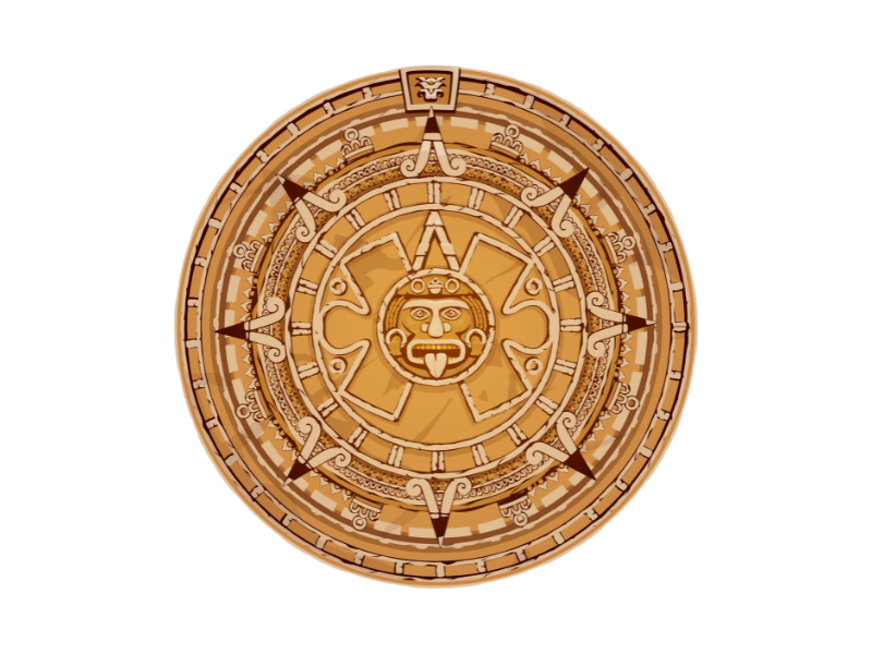 Guatemala Maya calendar design