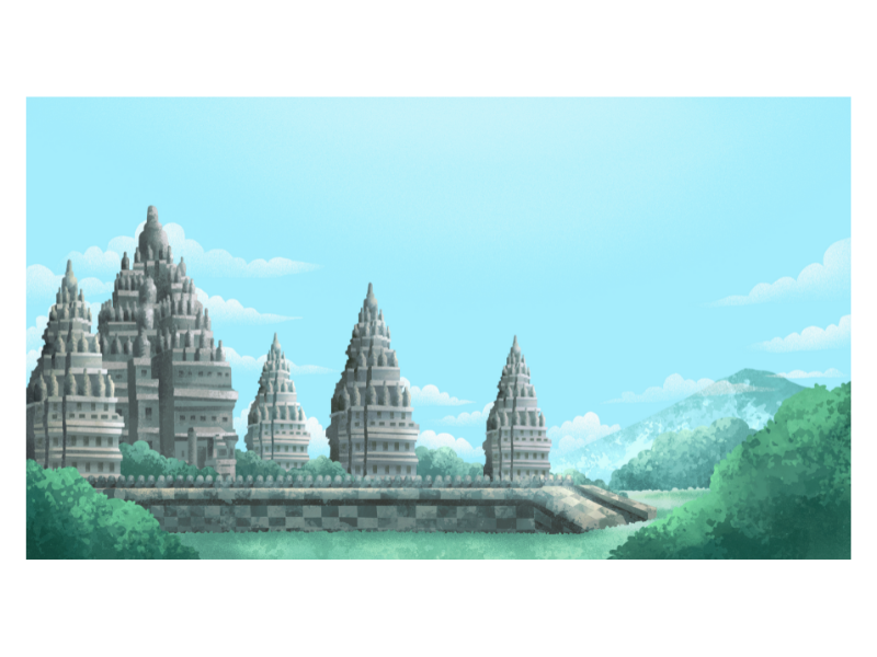Indonesia - Borobudur temple