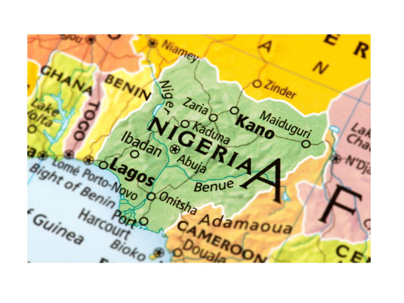 Map of Nigeria