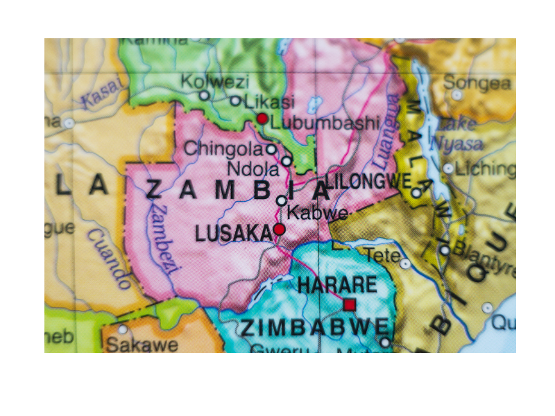 Map of Zambia - Zambian proverbs with English translations - Bemba, Tonga